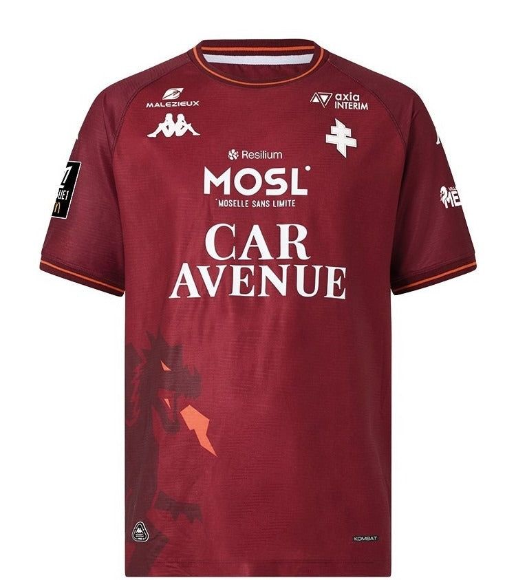 maillot-fc-metz-domicile-20252026 koszulka fc metz domowa 20252026