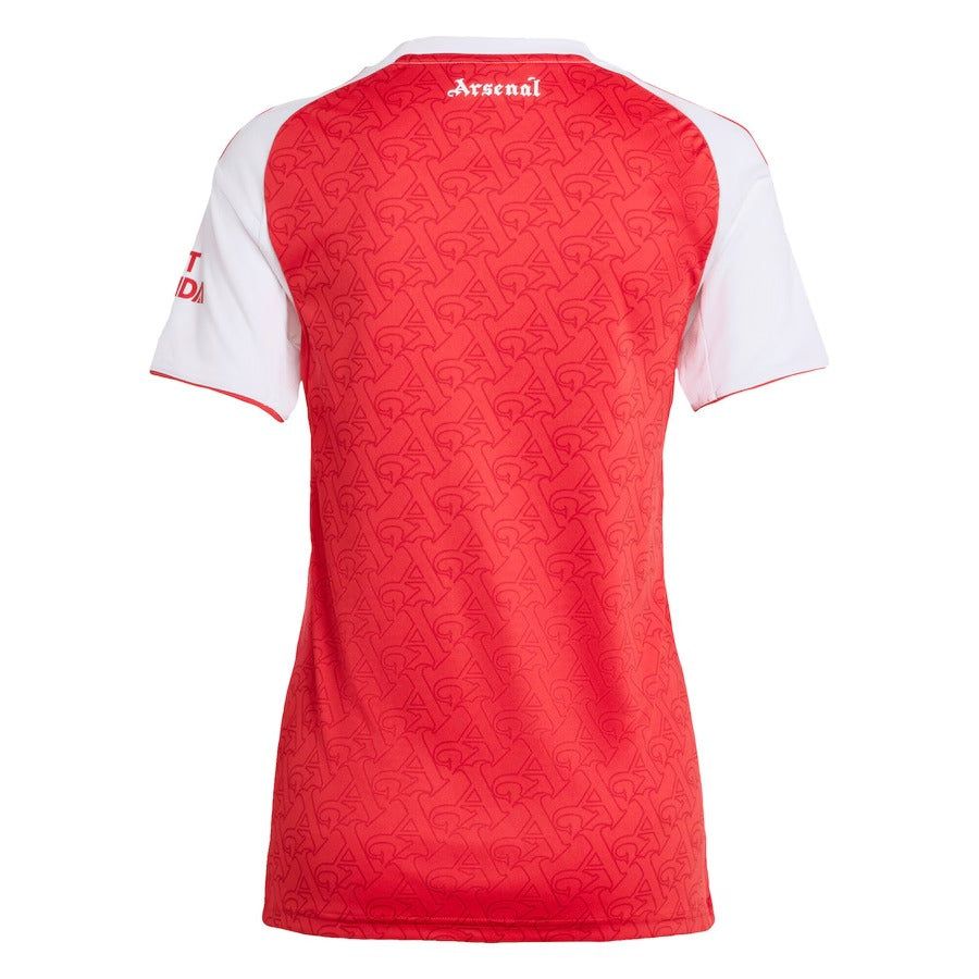 maillot-femme-arsenal-domicile-saison-2025-2026-rouge-et-blanc koszulka damska Arsenal domowa sezon 2025 2026 czerwono-biała