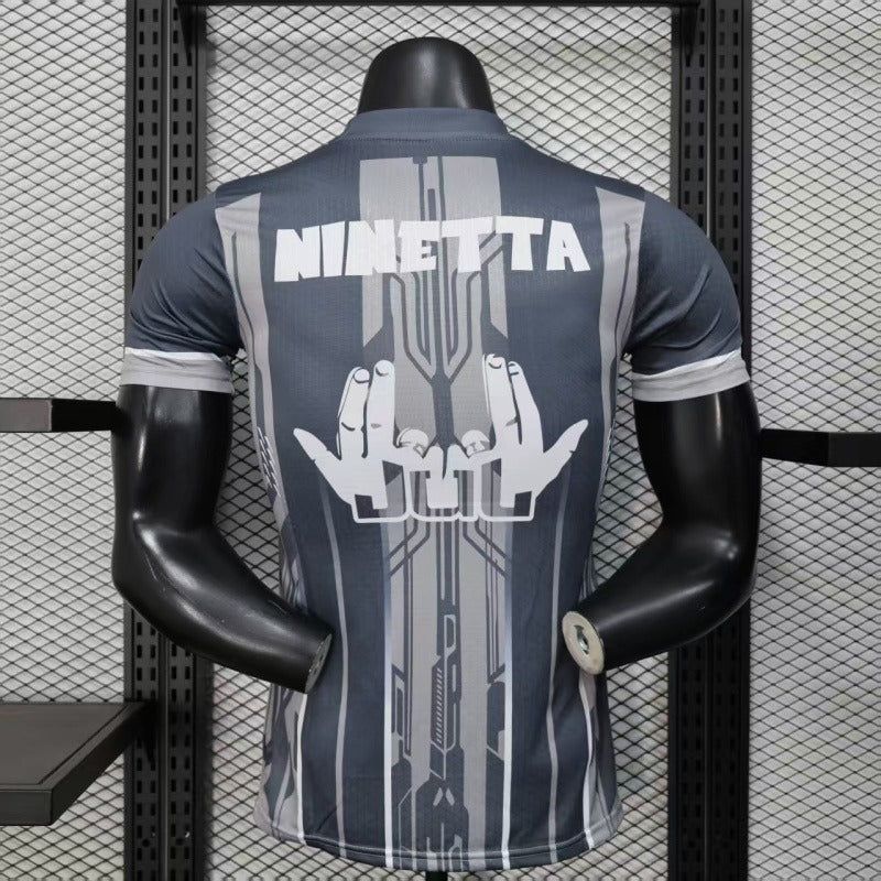 maillot-gris-olympique-de-marseille-collaboration-jul-saison-2025-2026 koszulka szara Olympique de Marseille kolaboracja Jul sezon 2025 2026