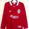 KOSZULKA LIVERPOOL FC Z DŁUGIM RĘKAWEM DOMOWA 19961997