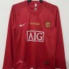 KOSZULKA MANCHESTER UNITED Z DŁUGIMI RĘKAWAMI DOMOWA 20072008