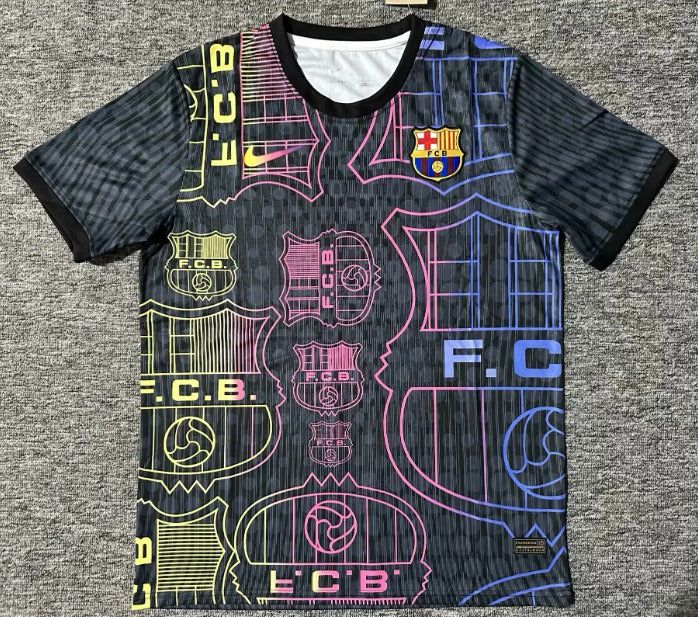 Koszulka przedmeczowa FC Barcelona sezon 2025 2026 oficjalny trening