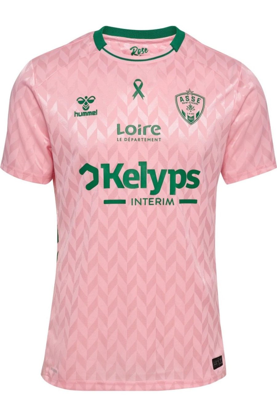 KOSZULKA SAINT-ÉTIENNE BRAMKARSKA RÓŻOWA 20252026