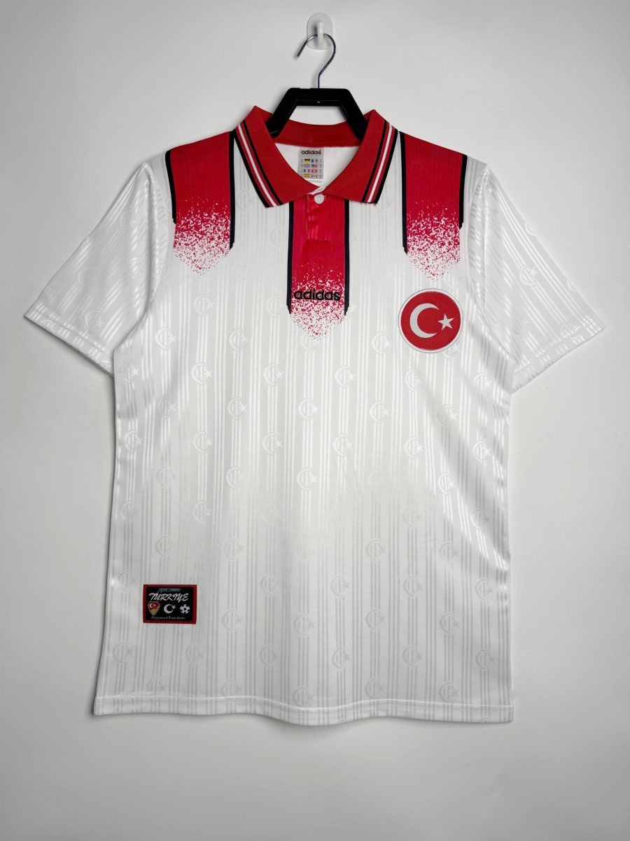 maillot-turquie-exterieur-1996 KOSZULKA TURCJA WYJAZDOWA 1996