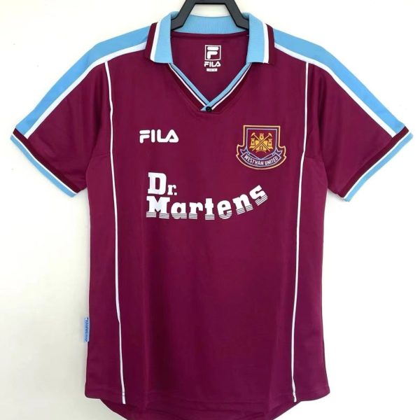Koszulka West Ham Domowa 2000-2001