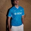 tenue-de-football-napoli-a-domicile-jersey-bleu-ciel-pour-supporters Strój piłkarski Napoli domowy jersey błękitny dla kibiców