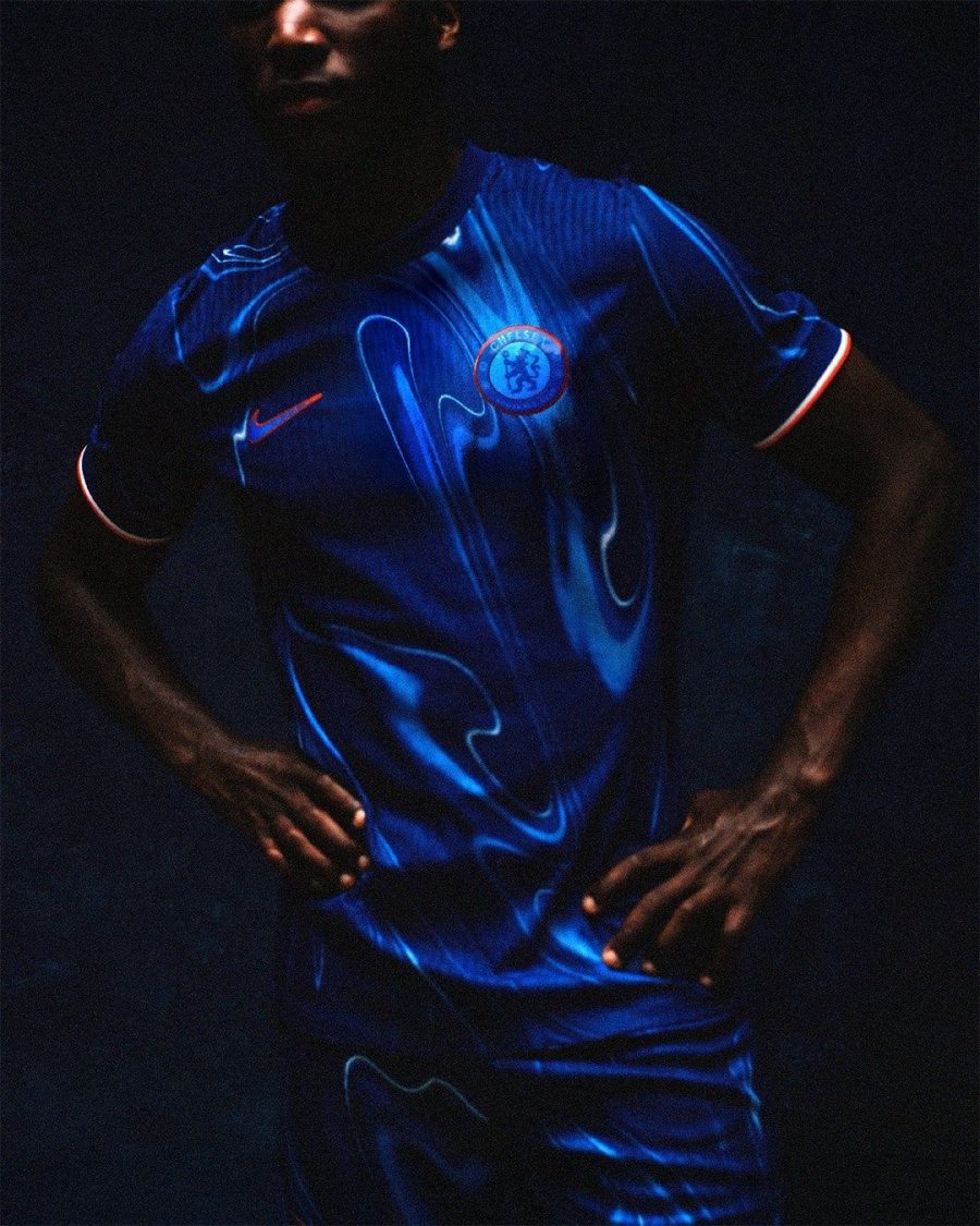 strój meczowy Chelsea FC home kit 2024 2025 koszulka niebieska