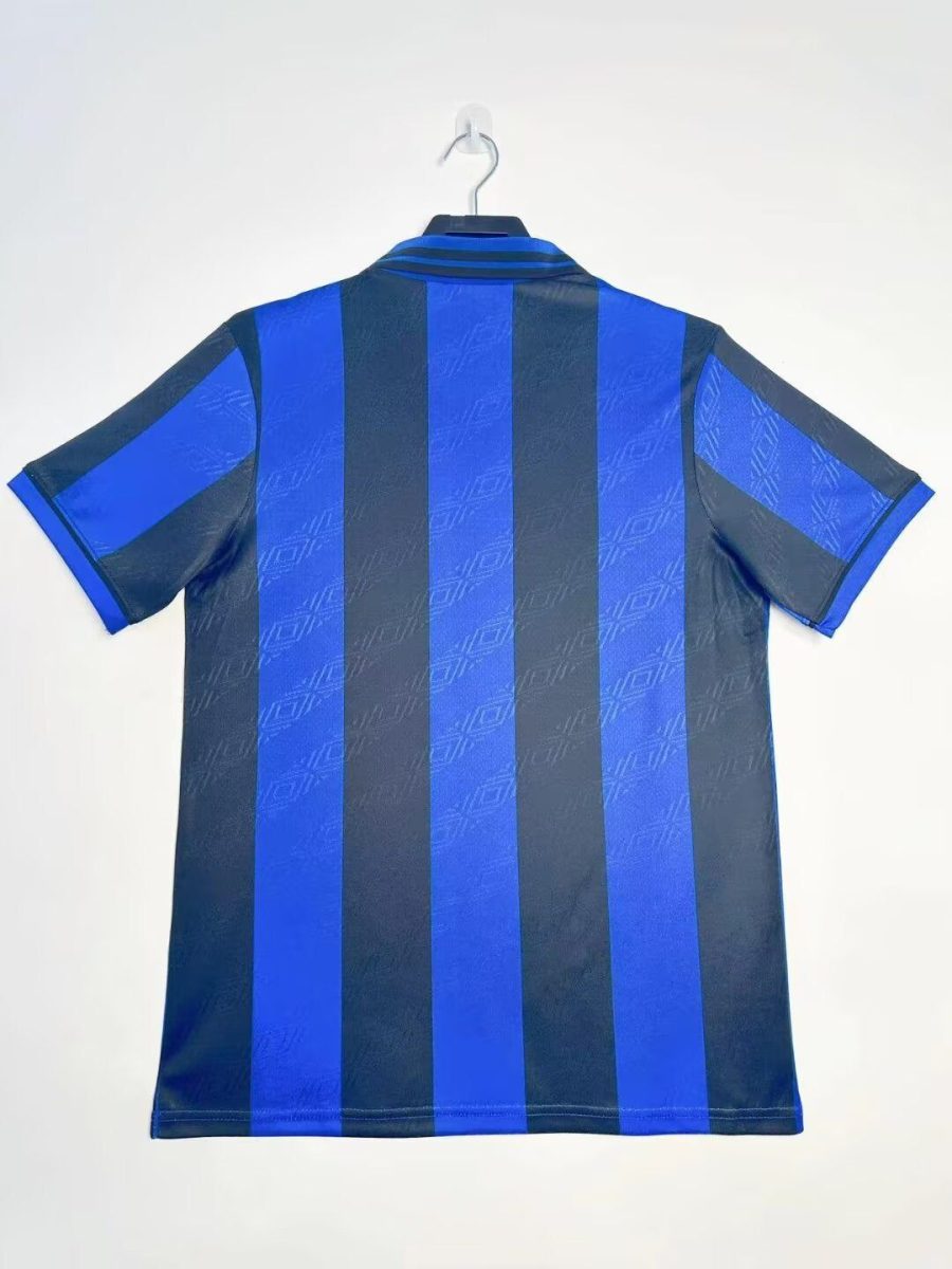 strój piłkarski Inter Mediolan domowy kolekcja retro 1995 1996