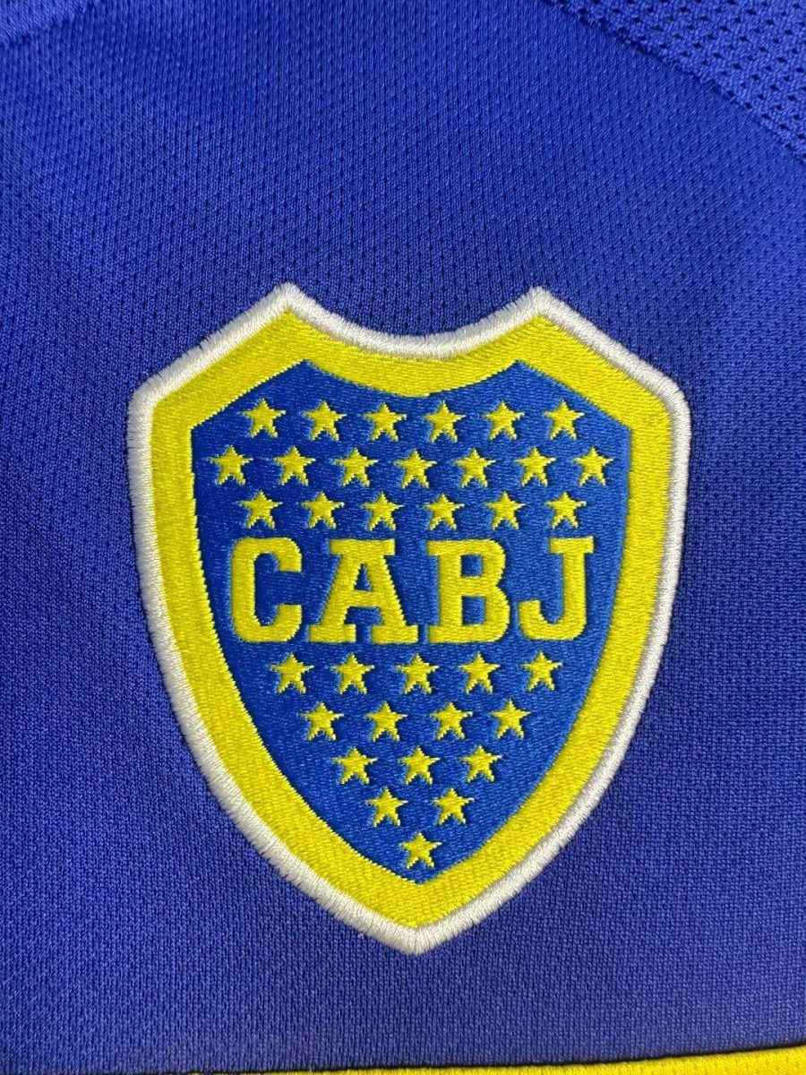 tunique-de-foot-boca-juniors-domicile-vintage-debut-annees-deux-mille Tunika piłkarska Boca Juniors domowa vintage początek lat dwutysięcznych