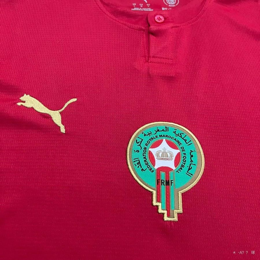 tunique-de-football-maroc-rouge-et-vert-nouvelle-collection-supporteurs tunique de football Maroc rouge et vert nouvelle collection supporteurs
