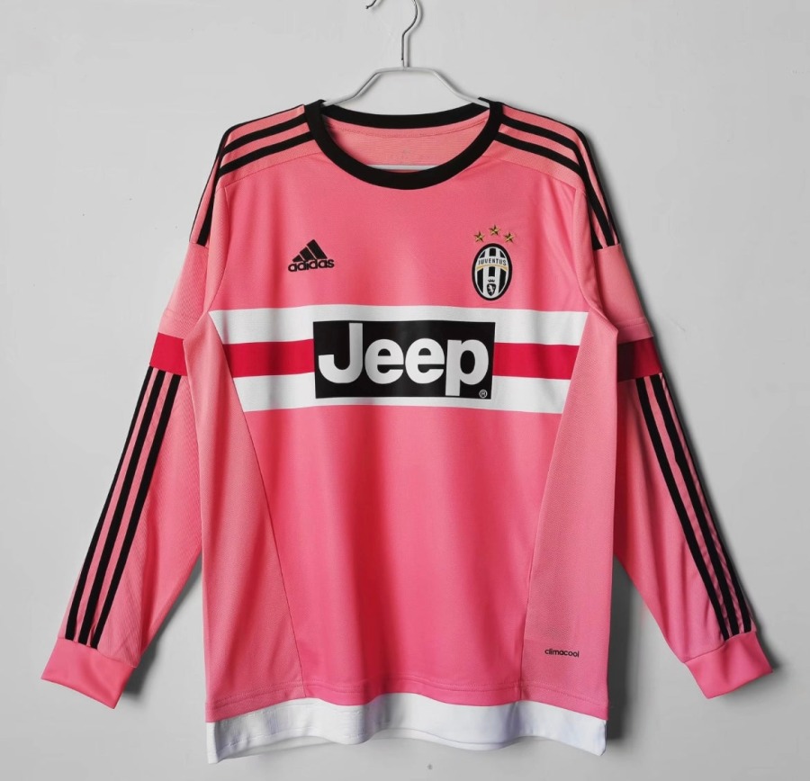Koszulka Juventus Wyjazdowa 2015/16 Długi Rękaw