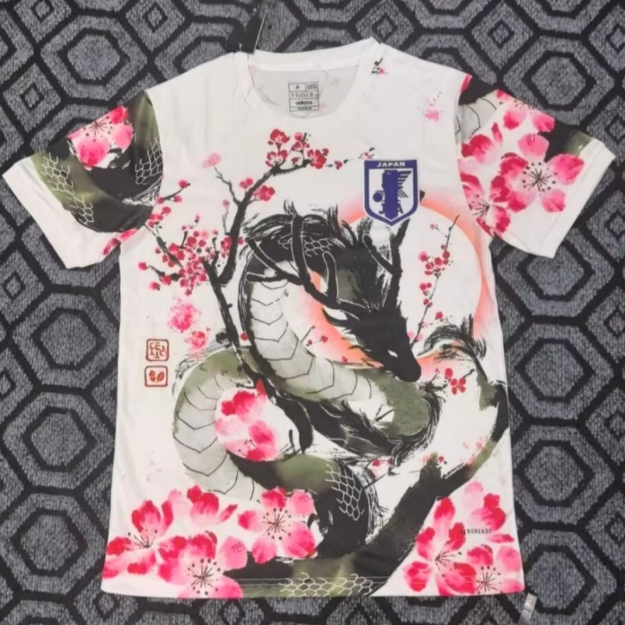 Koszulka Japonia 25/26 Edycja Specjalna Smok Różowa