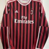 Koszulka AC Milan Domowa Długie Rękawy 2011/12