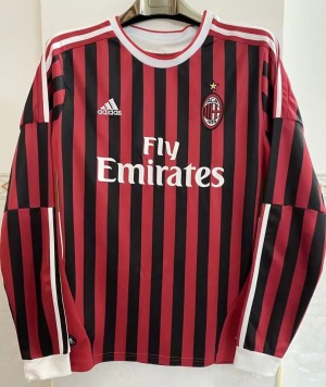 1578FB68-0CA0-4A97-80F0-B51E2F921357.jpg Koszulka AC Milan Domowa Długie Rękawy 2011/12