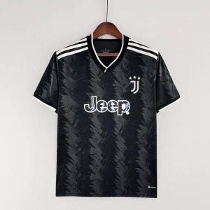 Koszulka Juventus Wyjazdowa 2022-2023 Czarna