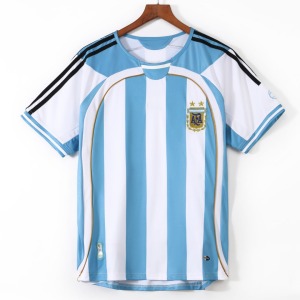 Koszulka Argentyna Domowa 2006 Retro