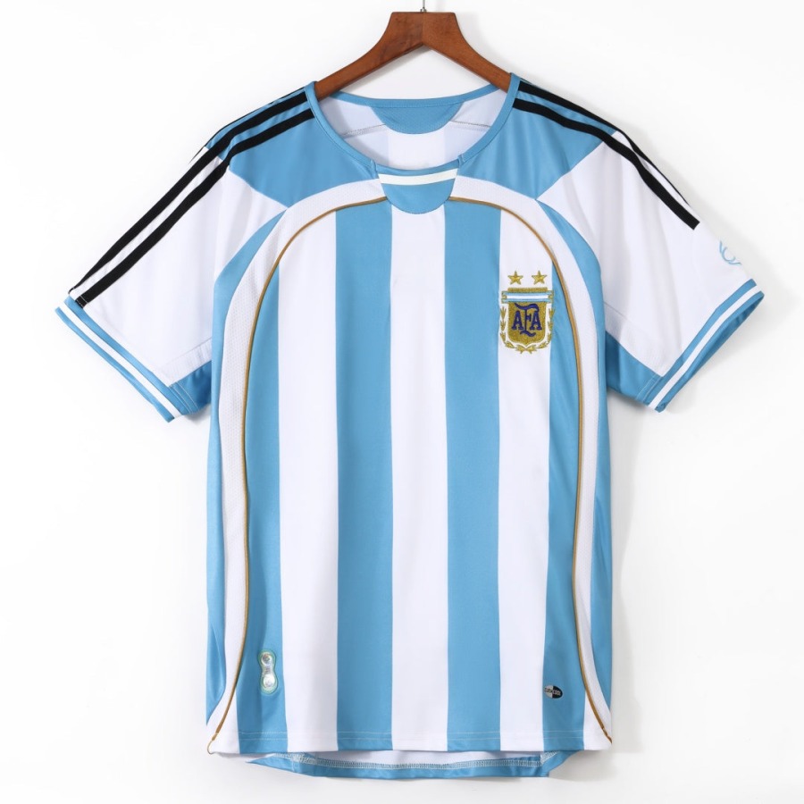 Koszulka Argentyna Domowa 2006 Retro