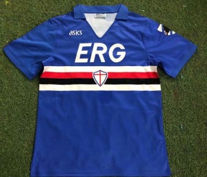 Koszulka Sampdoria Domowa 1990/91