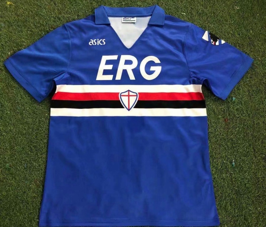 Koszulka Sampdoria Domowa 1990/91