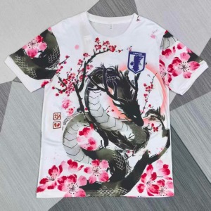 Koszulka Japonia 25/26 Edycja Specjalna Smok Różowa