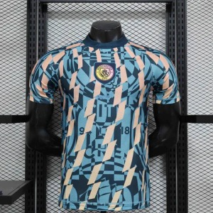 Koszulka Manchester City Niebieska Retro 2024-25