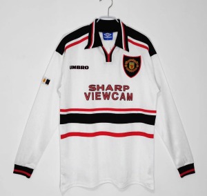 2FC66BCA-CFEA-4CFD-AFAC-682491B0C686.jpg Koszulka Manchester United 1998/99 Wyjazdowa Długi Rękaw