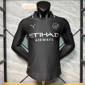 2d1f523bf3d818848697103b617d09af.jpg Koszulka Manchester City Wyjazdowa 2025/26 Długie Rękawy