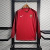 Koszulka Portugalia Retro 2016 Długi Rękaw