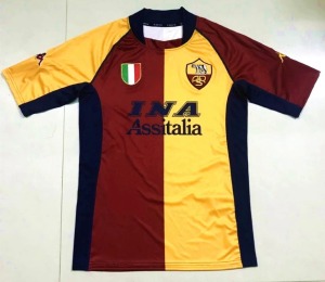 31B52930-DE11-429E-99F4-F9AFC76B51FA.jpg Koszulka AS Roma Domowa 2001/02