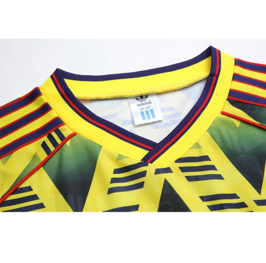 Koszulka Arsenal 1992/93 Wyjazdowa Długie Rękawy