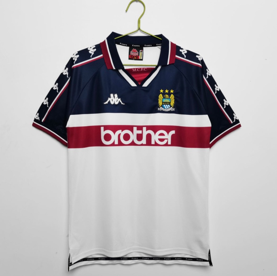 Koszulka Manchester City Wyjazdowa 1997/98