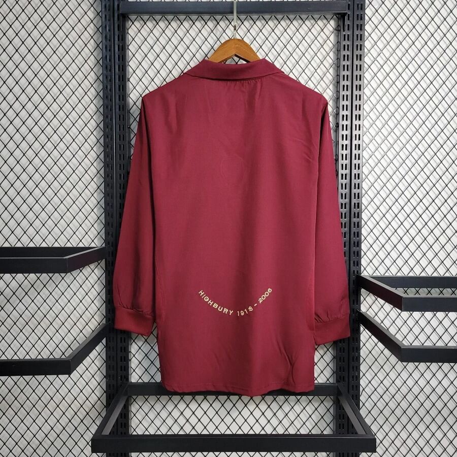 Koszulka Arsenal Retro Długi Rękaw 2005/06