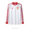 Koszulka Manchester United 1990/91 Wyjazdowa Długie Rękawy