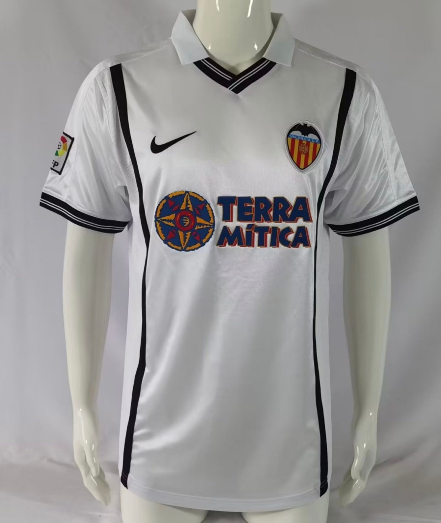 Koszulka Valencia CF 2000/01 Domowa