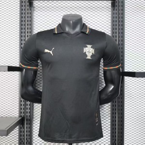 Koszulka Portugalia 2025/26 Edycja Player Czarna