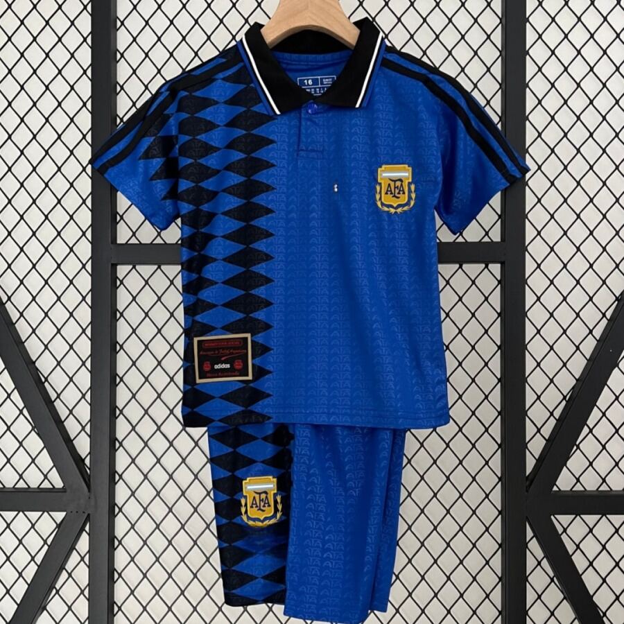 Koszulka Argentyna Domowa 2005-2006 Dziecięca Retro