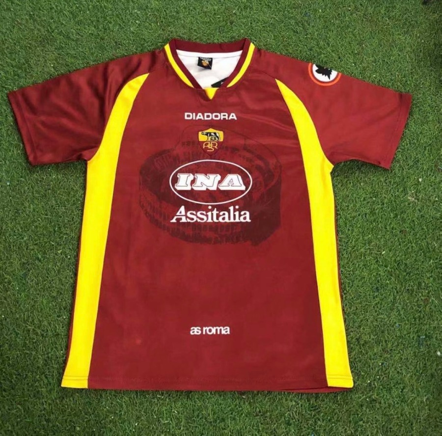 Koszulka AS Roma 1997/98 Domowa