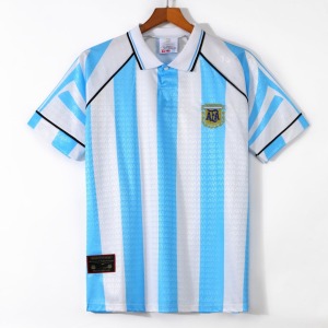 Koszulka Argentyna Domowa 1996-1997 Retro
