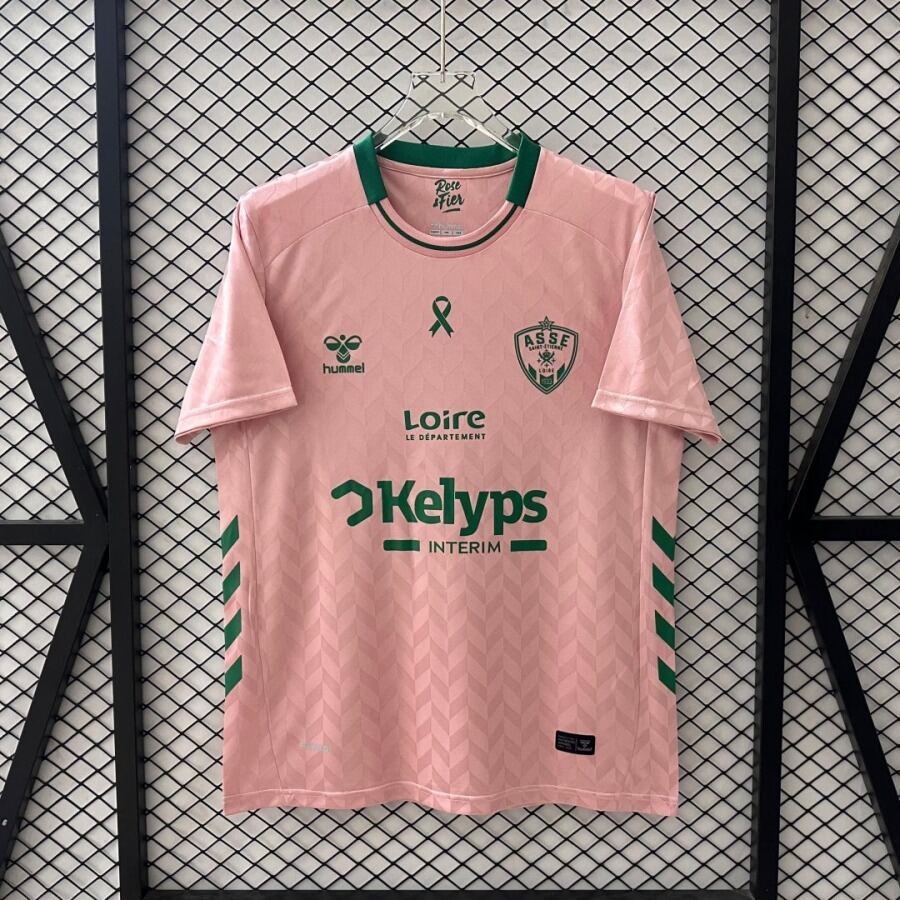 Koszulka Saint-Étienne 25/26 Rose Edycja Specjalna