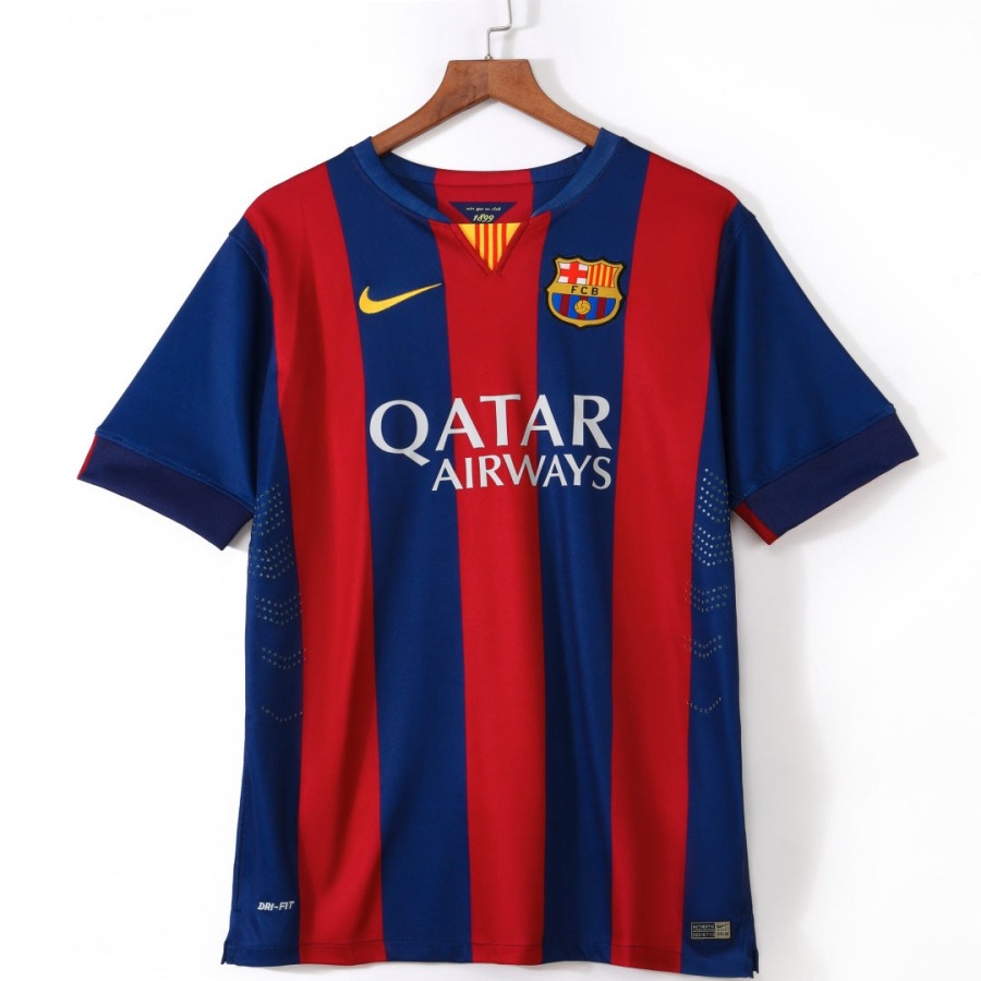 Koszulka Barcelona Domowa 2014-2015 Retro