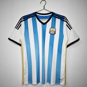 Koszulka Argentyna Domowa 2014 Retro