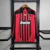 Koszulka AC Milan Retro 2007-2008 Długie Rękawy