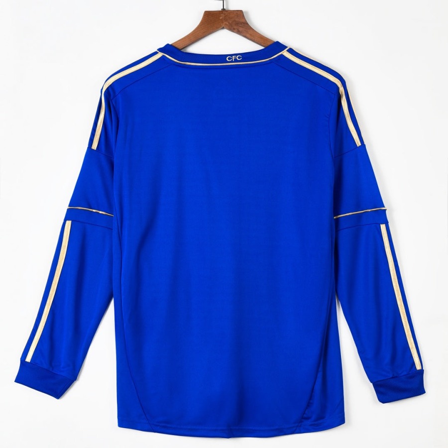 Koszulka Chelsea Domowa Retro Długi Rękaw 2012-2013