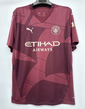 Koszulka Manchester City 24/25 Czerwona