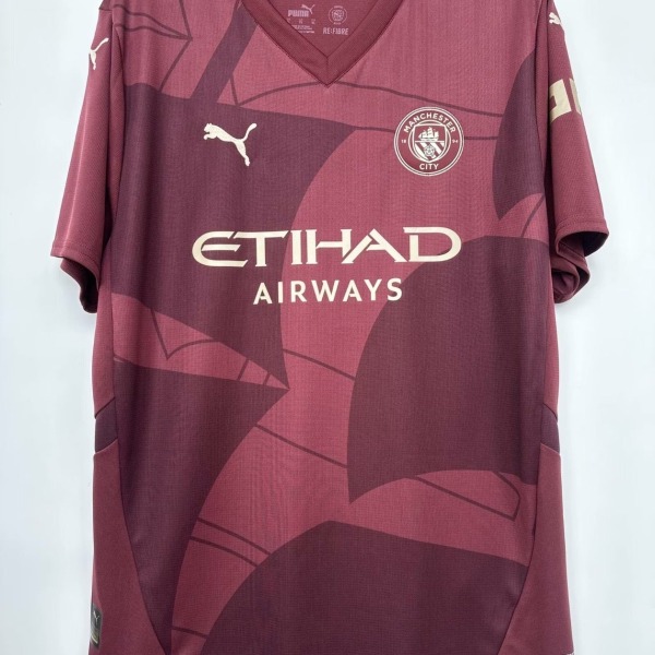 Koszulka Manchester City 24/25 Czerwona