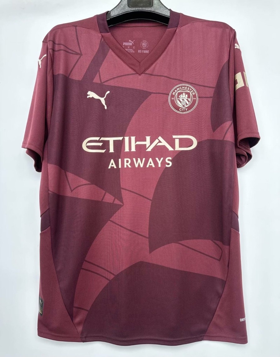 Koszulka Manchester City 24/25 Czerwona