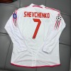 Koszulka AC Milan 2004/05 Wyjazdowa Długie Rękawy
