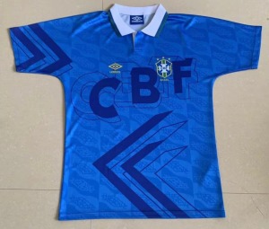 Koszulka Brazylia 1992 Wyjazdowa