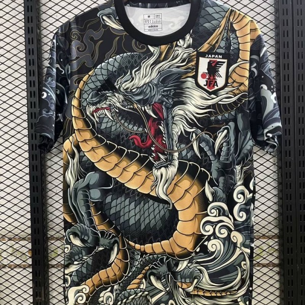 Koszulka Japonia 24/25 Czarna Premium