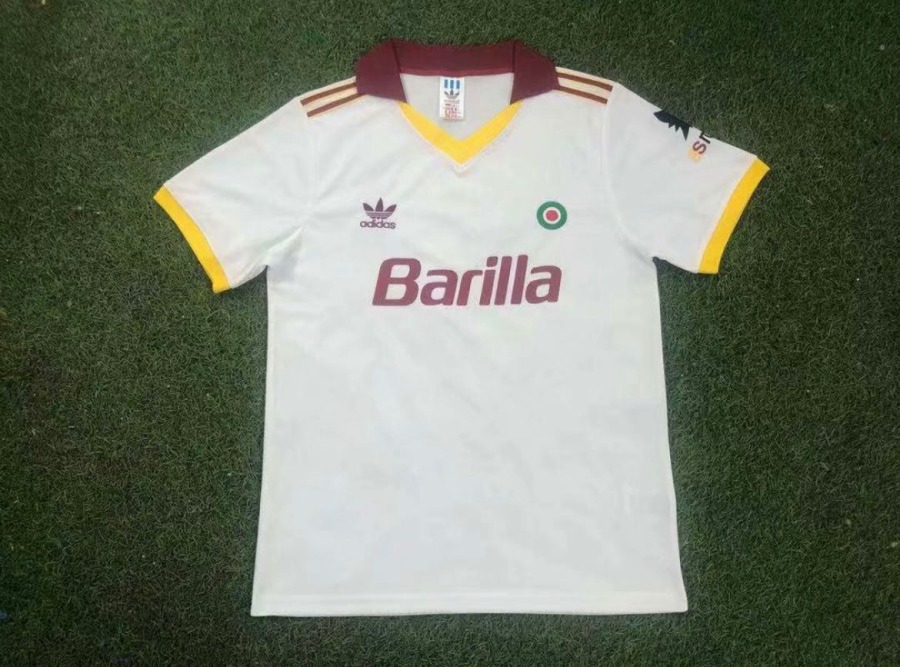 Koszulka AS Roma Wyjazdowa 1991/92
